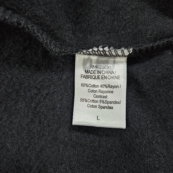 Young Fabulous & Broke drapey open front soft brushed inside cardigan LS women L - Picture 5 of 10